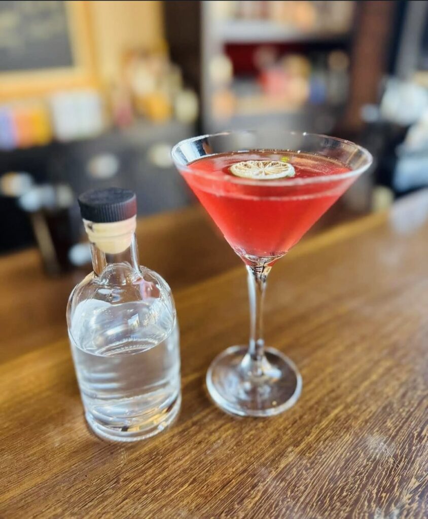 cocktail in glass cocktail in glass