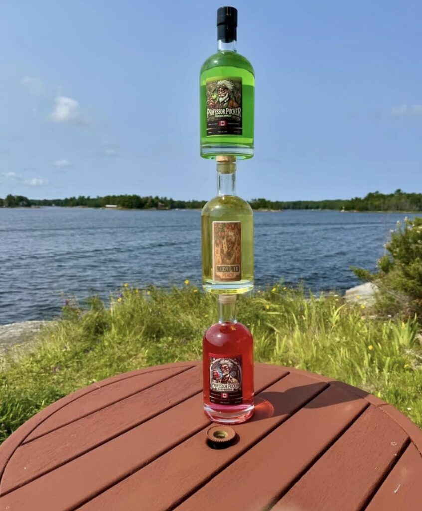 puckers peach, rasp, app